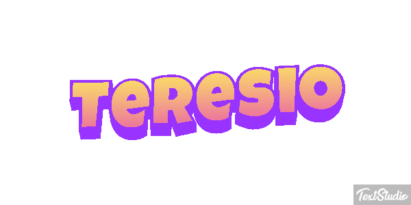 Teresio Efecto de texto