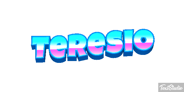 Teresio Efecto de texto