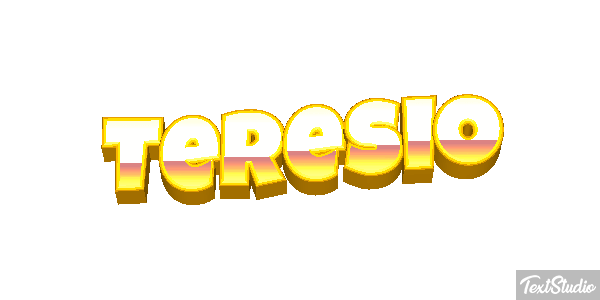 Teresio Efecto de texto