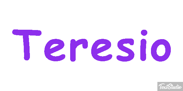 Teresio Efecto de texto