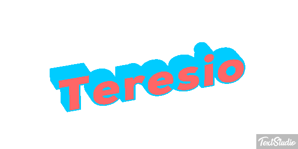 Teresio Efecto de texto