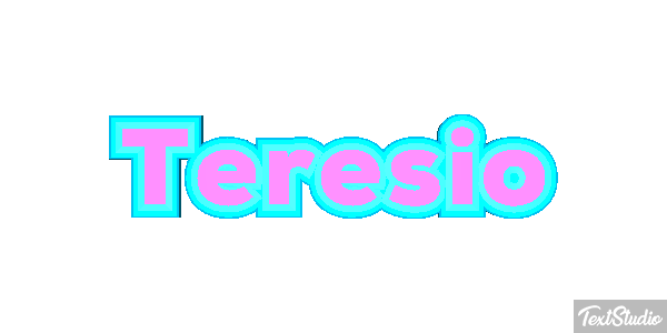 Teresio Efecto de texto