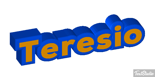 Teresio Efecto de texto