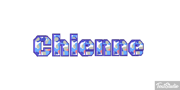 Chienne Tekst effect