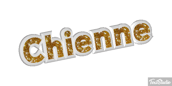Chienne Tekst effect