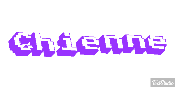 Chienne Tekst effect