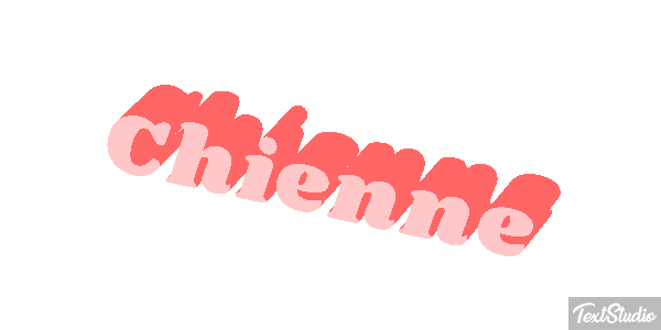 Chienne Tekst effect