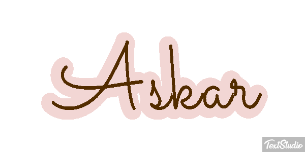 Askar Efecto de texto