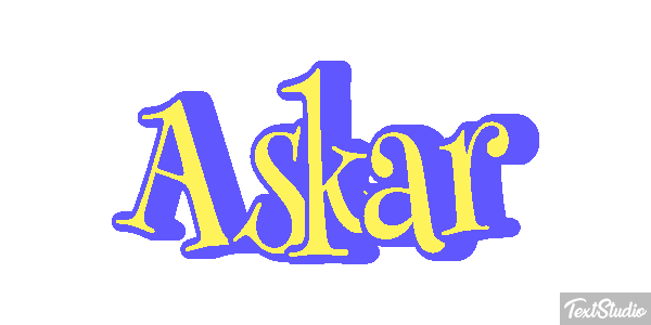 Askar Efecto de texto