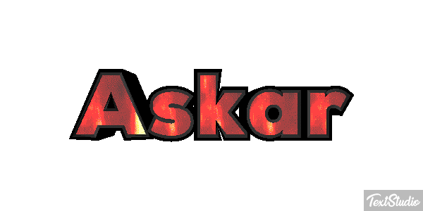 Askar Efecto de texto