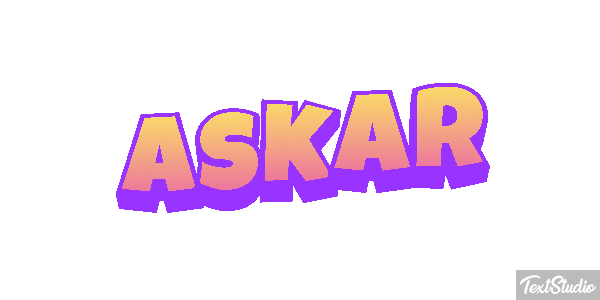 Askar Efecto de texto