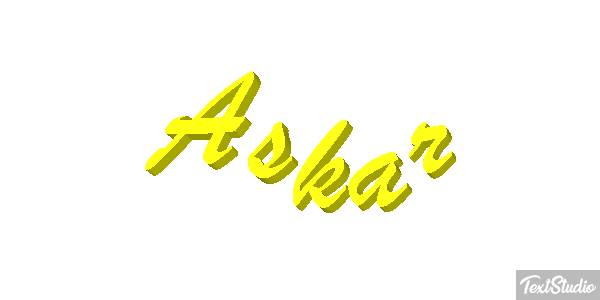 Askar Efecto de texto