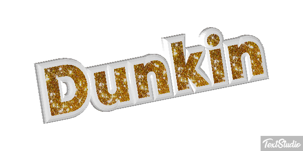 Dunkin Tekst effect