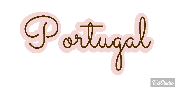 Portugal Text effect