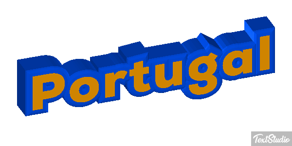 Portugal Text effect