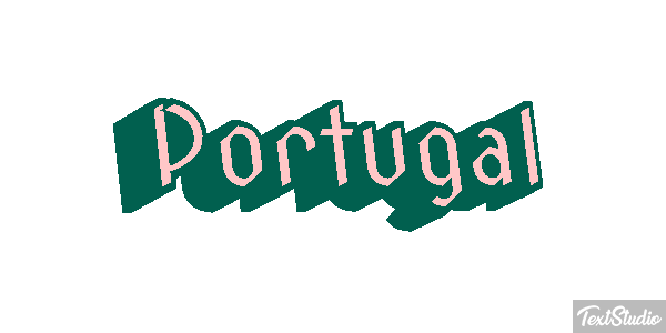 Portugal Text effect
