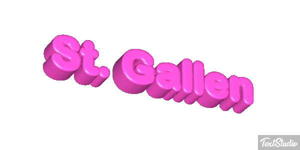 St. Gallen Effet de texte