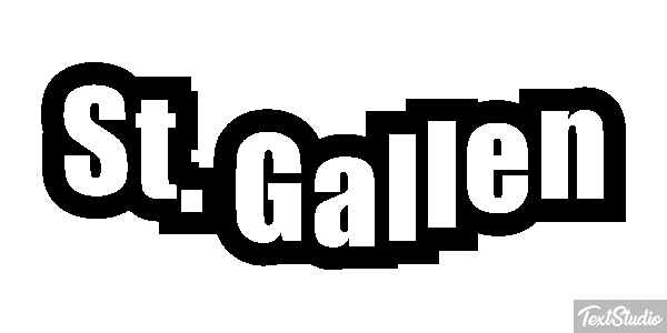St. Gallen Effet de texte