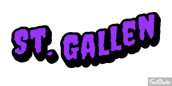 St. Gallen Effet de texte