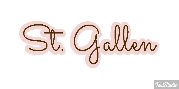 St. Gallen Effet de texte