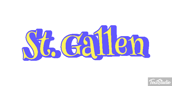 St. Gallen Effet de texte