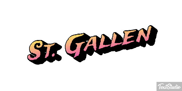 St. Gallen Effet de texte