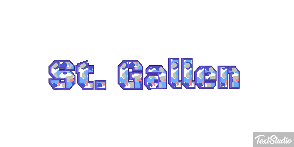 St. Gallen Effet de texte
