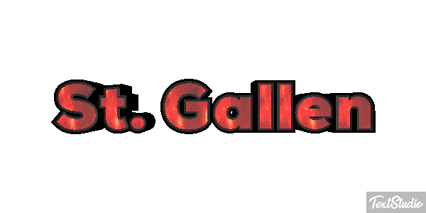 St. Gallen Effet de texte