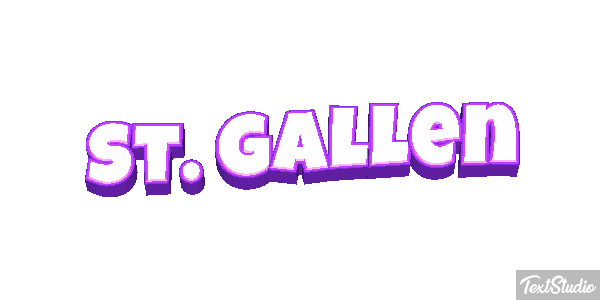 St. Gallen Effet de texte
