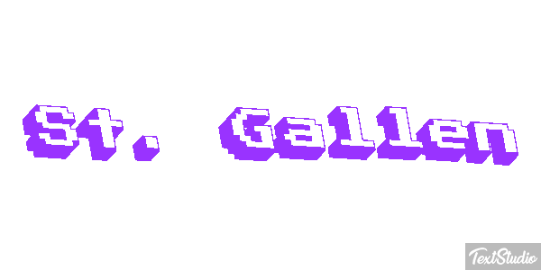St. Gallen Effet de texte