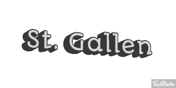 St. Gallen Effet de texte