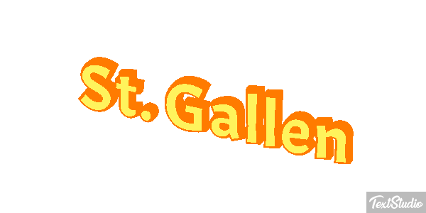 St. Gallen Effet de texte