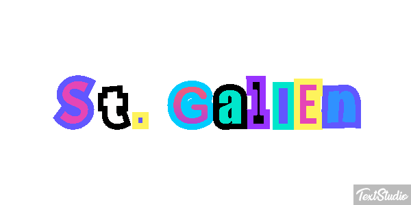 St. Gallen Effet de texte