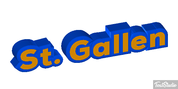 St. Gallen Effet de texte