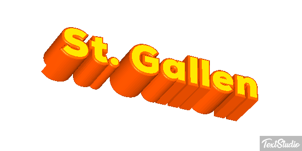 St. Gallen Effet de texte
