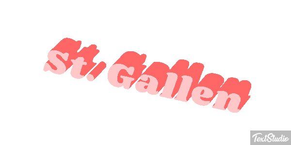 St. Gallen Effet de texte