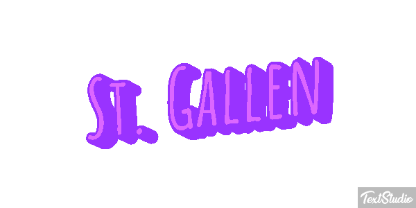 St. Gallen Effet de texte