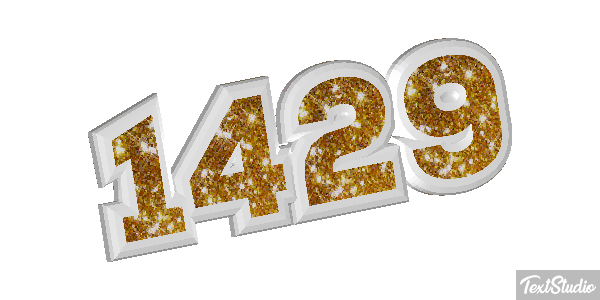 1429 Text effect