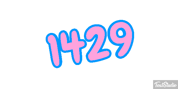 1429 Text effect