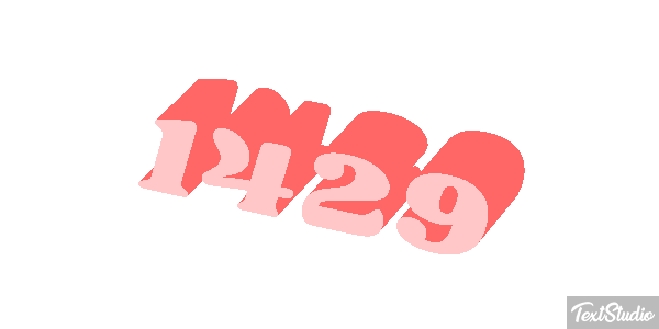 1429 Text effect