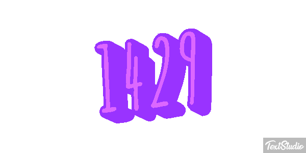 1429 Text effect