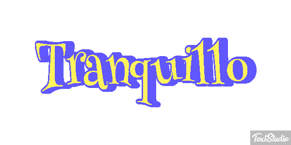 Tranquillo Texteffekt