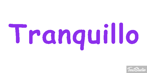 Tranquillo Texteffekt