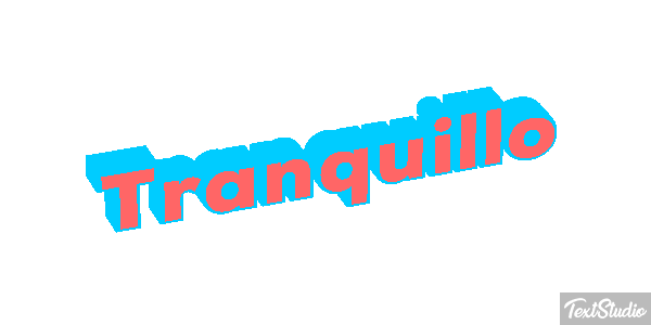 Tranquillo Texteffekt
