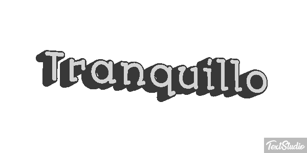 Tranquillo Texteffekt