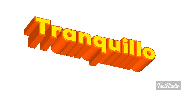Tranquillo Texteffekt