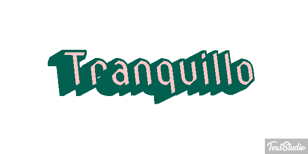 Tranquillo Texteffekt