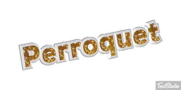 Perroquet Effet de texte