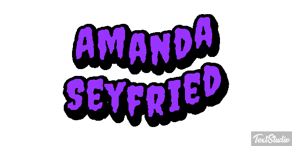 Amanda Seyfried Efeito do texto