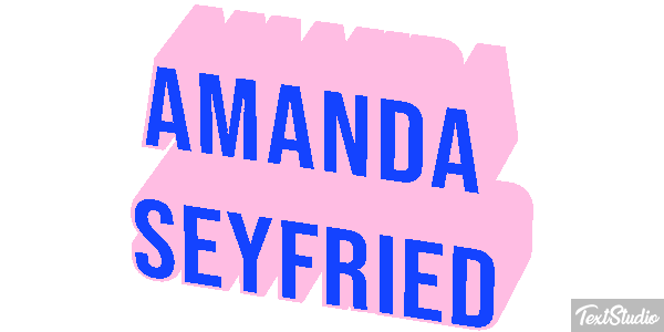 Amanda Seyfried Efeito do texto